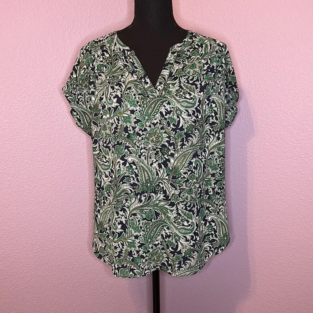 Ann Taylor Floral Blouse - Picture 2 of 5